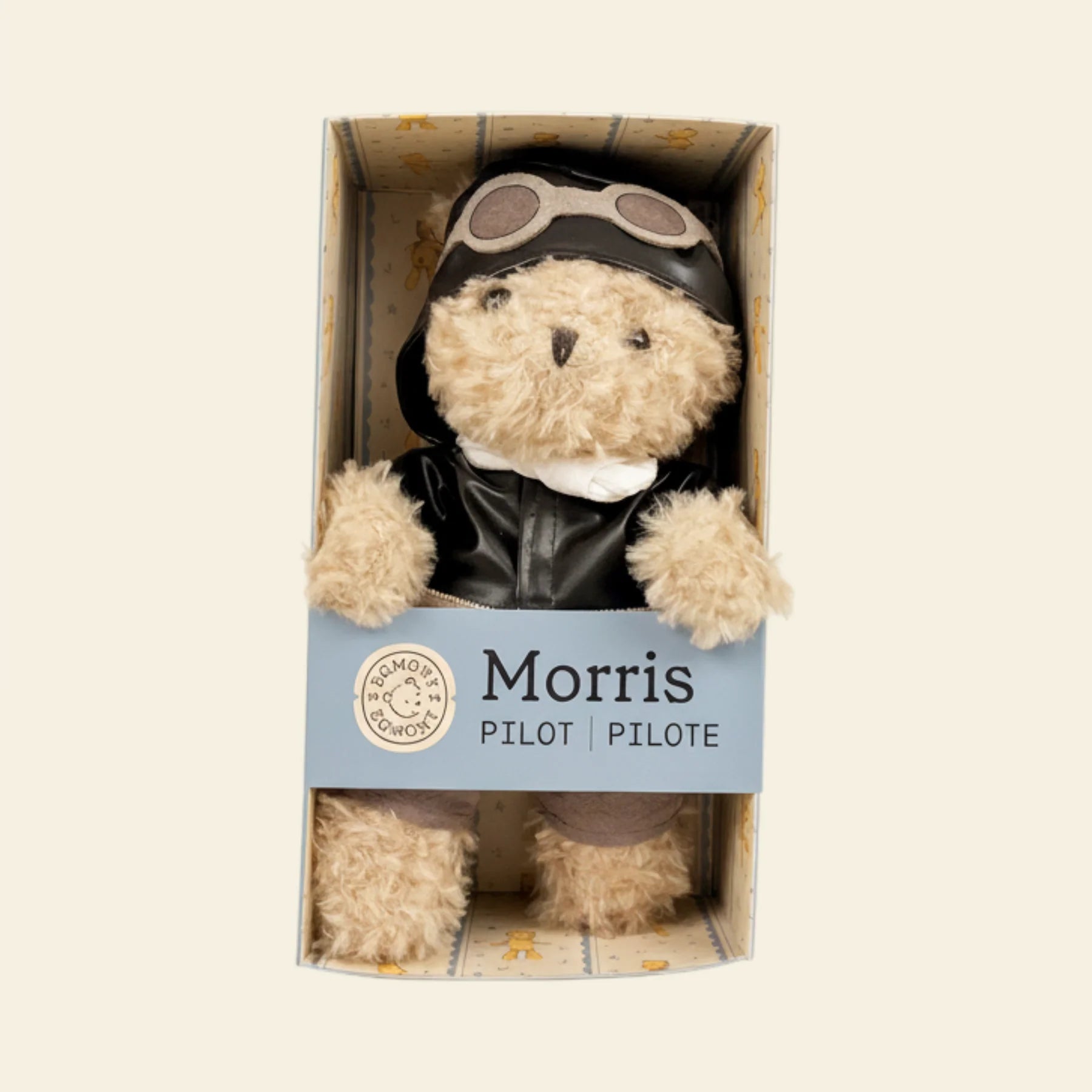 Morris the Pilot Teddy Bear (in gift box)