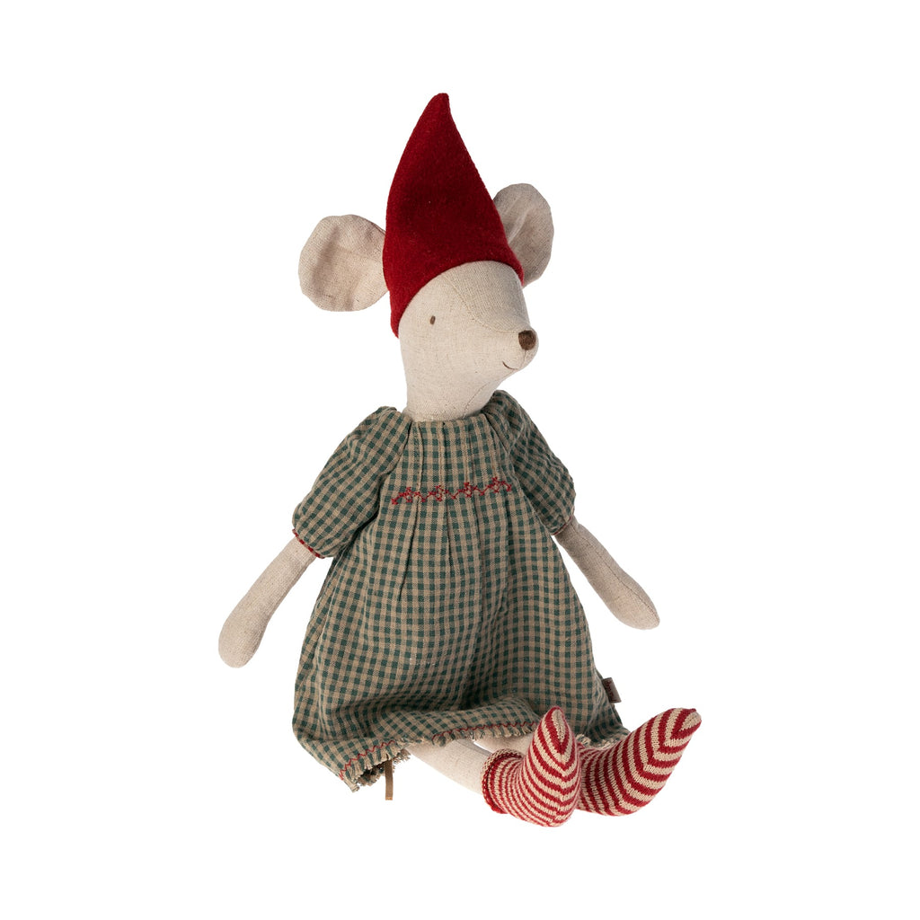 Maileg | Topo di Natale, Medio - Ragazza