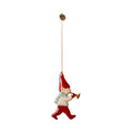 Metal Christmas Ornament, Pixy - Trumpet