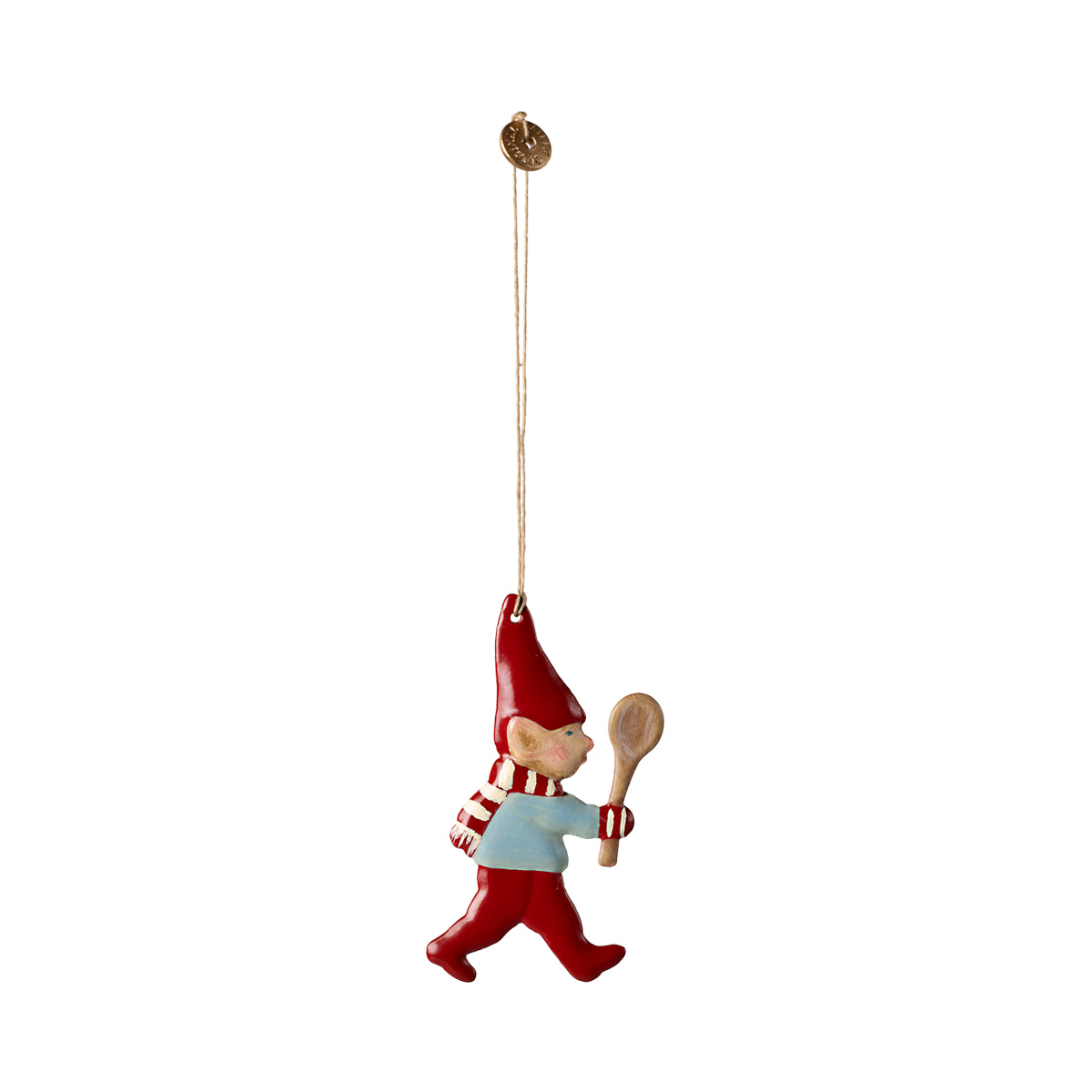 Metal Christmas Ornament, Pixy - Spoon
