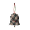 Fabric Christmas Ornament, Medium Bell