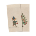 Napkin, Small - Christmas mice