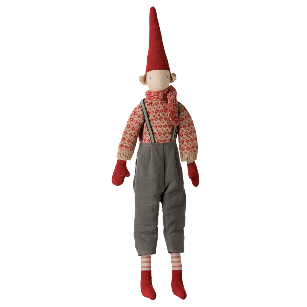 Pixy, taille 4 - Garçon - Pull et écharpe tricotés