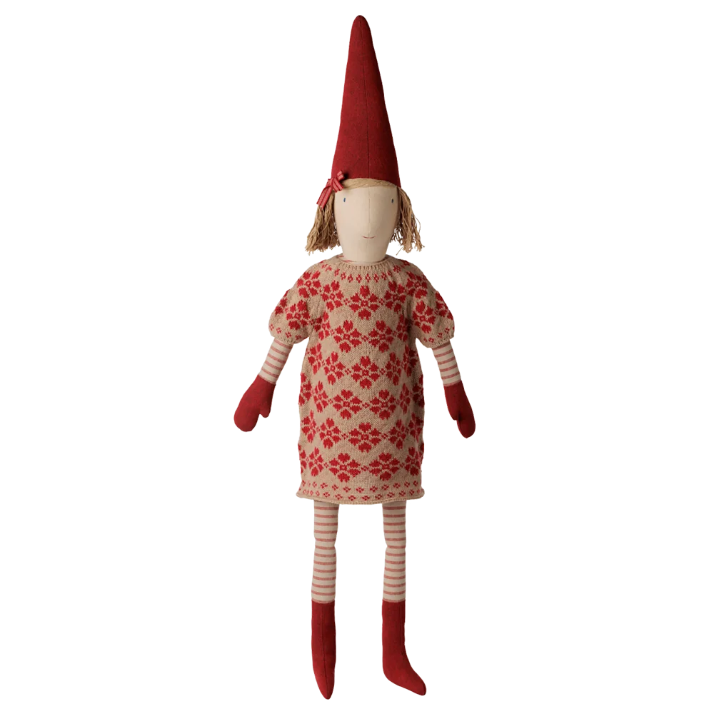 Pixy, Size 5 - Girl - Knitted flower dress