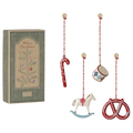 Metal ornament gift set - Peter's Christmas - Red/Blue