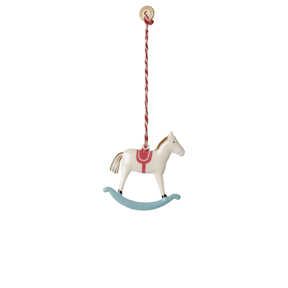Metal ornament gift set - Peter's Christmas - Red/Blue
