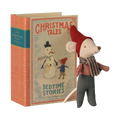 Christmas mouse, Baby in book