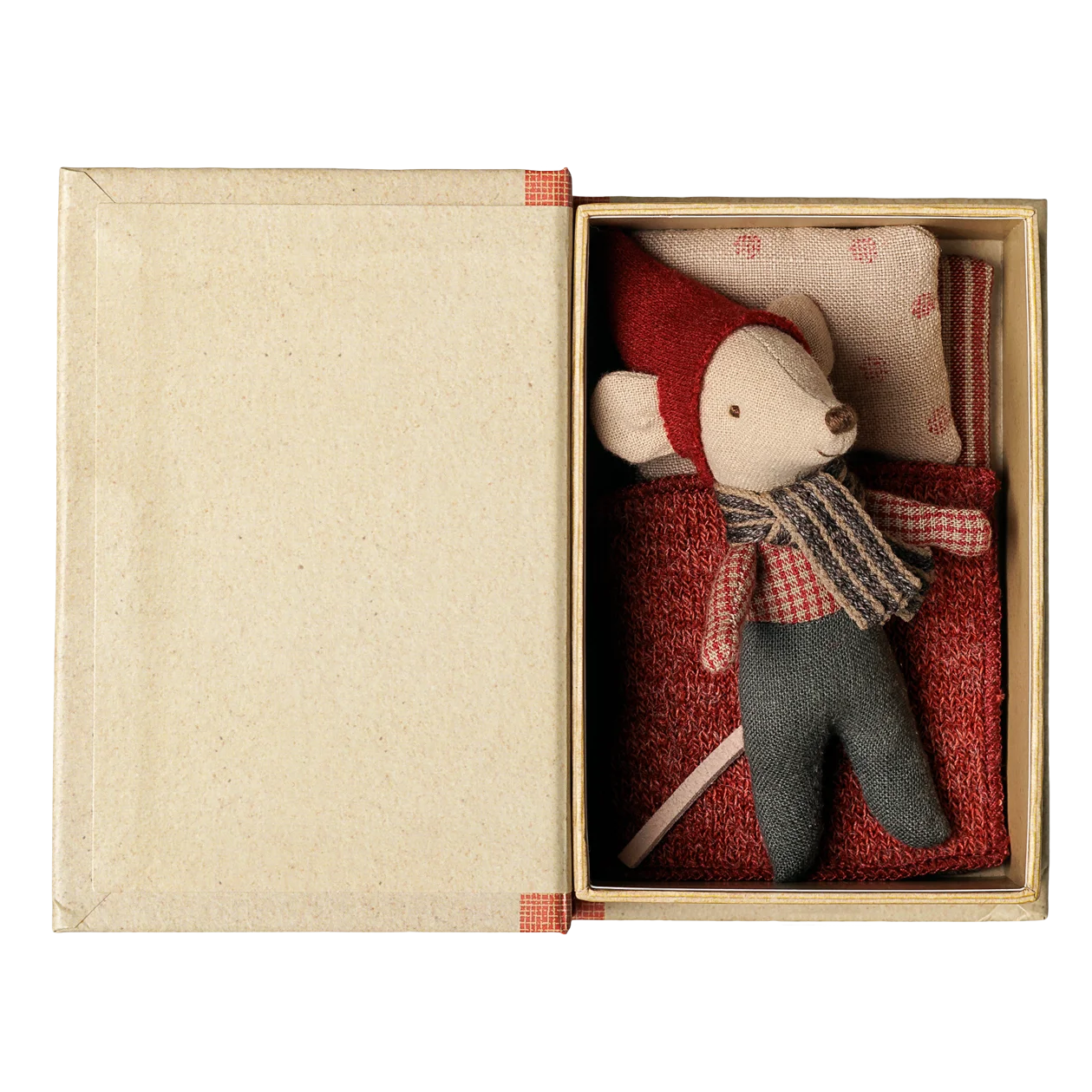 Christmas mouse, Baby in book