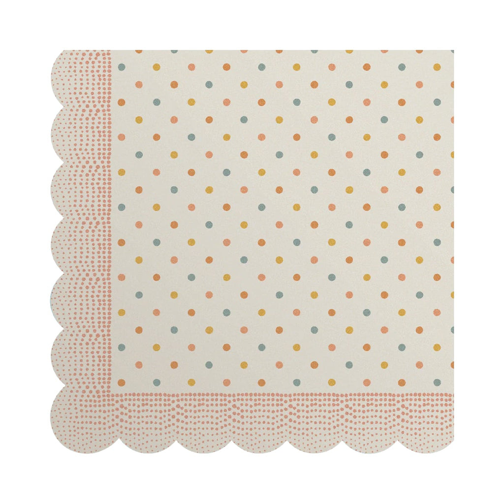 Tovaglioli per Pasqua, Pois colorati rosa | Maileg