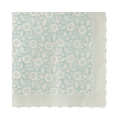 Napkins, Flowers - Blue