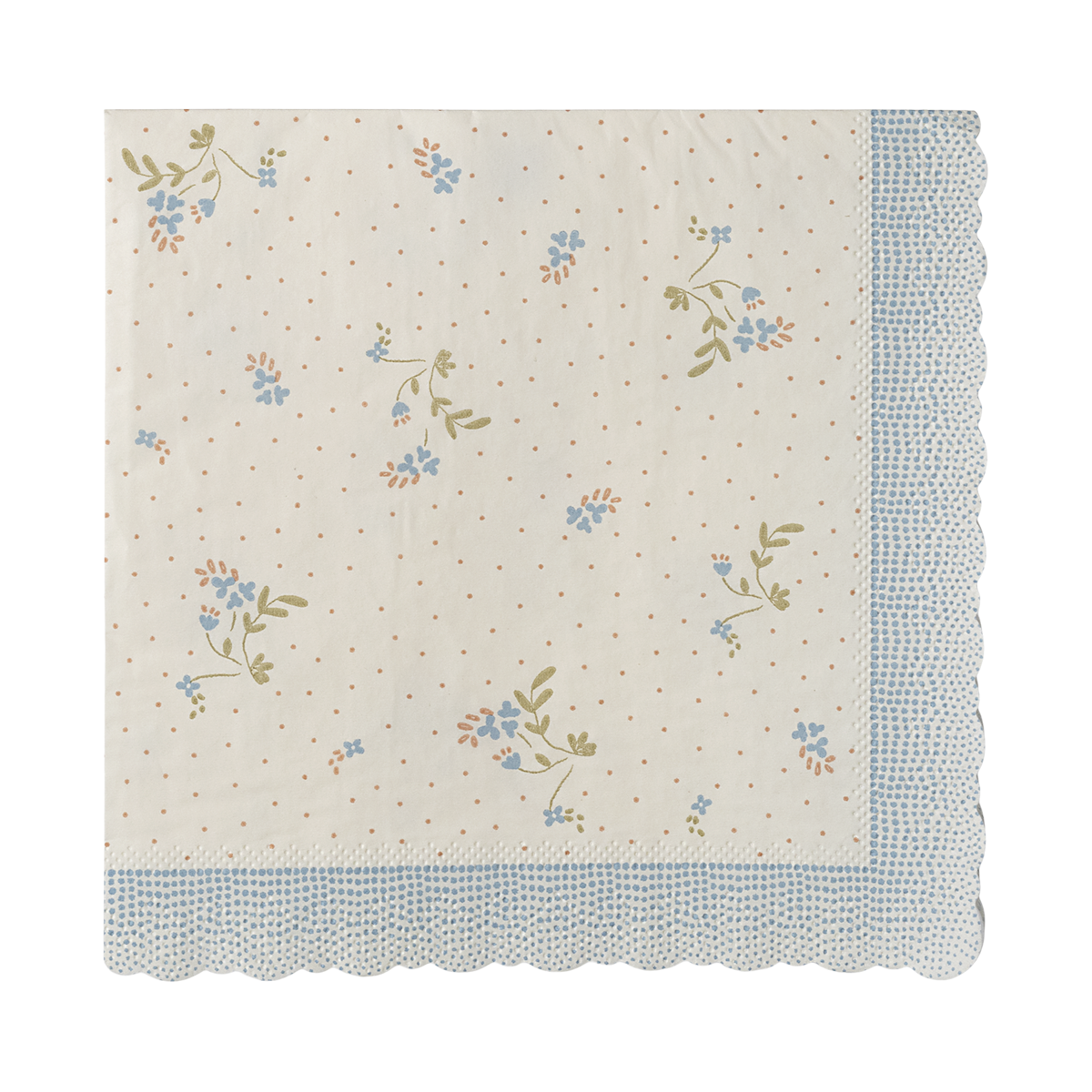 Tovaglioli, Fiori - Bea blu