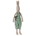Coniglio Rabbit, Taglia 3 - Salopette verde a quadretti