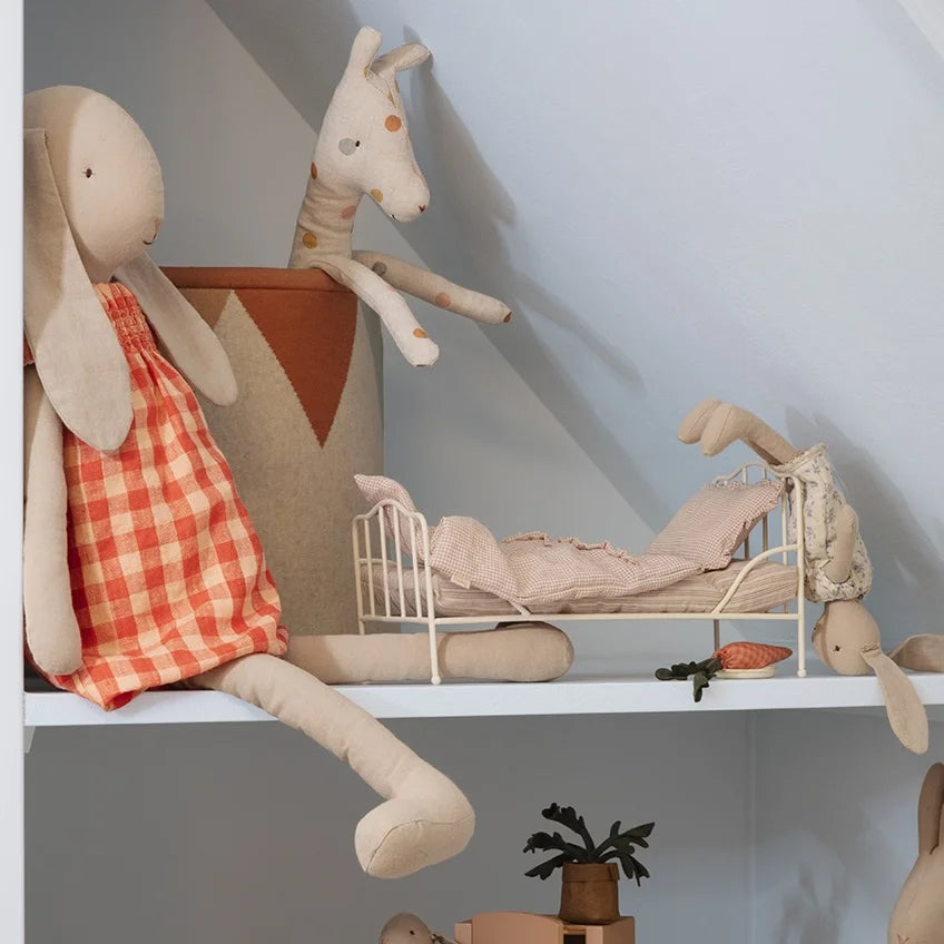 Coniglio Bunny, Taglia 5 - Abito rosso a quadretti