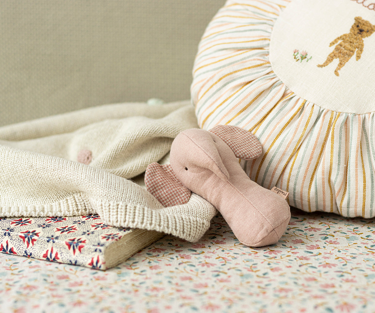 Pink Elephant Rattle, Lullaby Friends