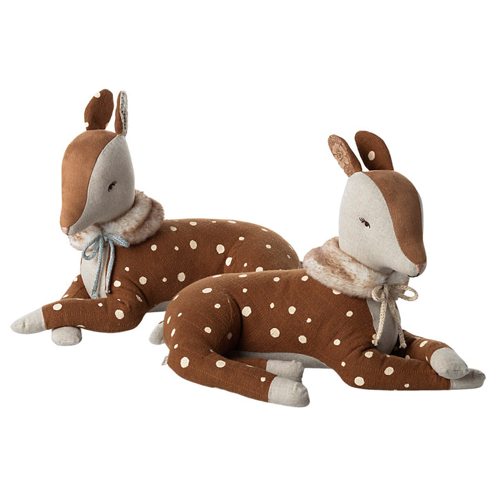 Cosy Bambi in lino e cotone, Bianco