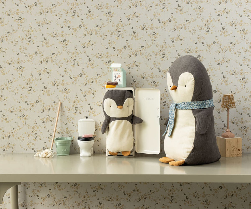 Penguin in linen/cotton, Small