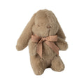 Plush Bunny, Mini - Dusty brown