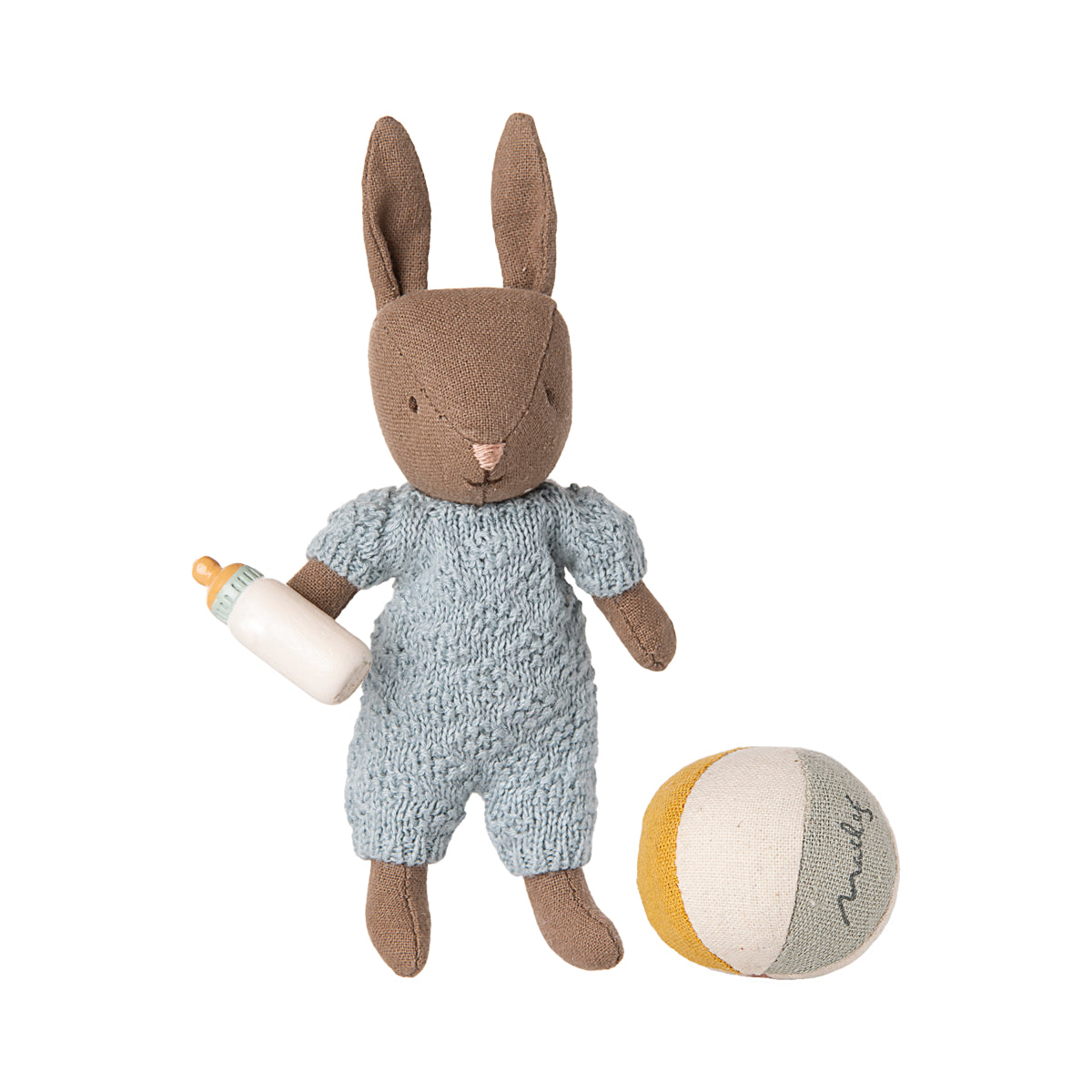 Rabbit set, Micro - Brown - Blue