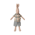 Coniglio Rabbit, Taglia 1 - Camicia quadretti e pantaloncini