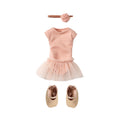 Vestiti per conigli, Taglia 2 - Tuta e gonna da ballerina rosa
