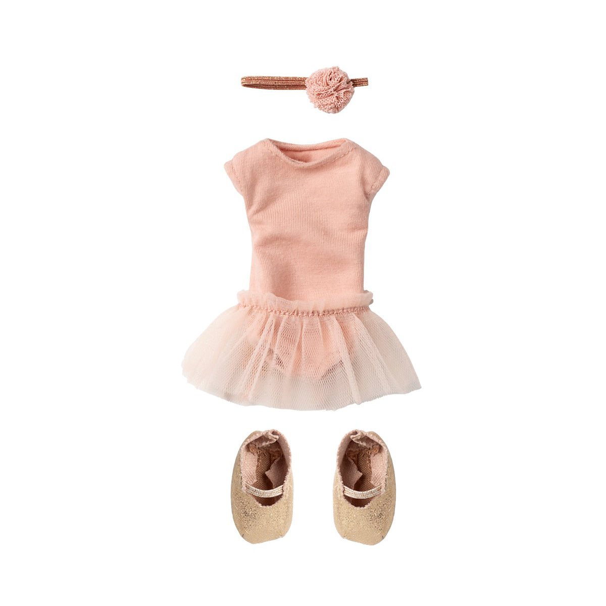 Vestiti per conigli, Taglia 2 - Tuta e gonna da ballerina rosa