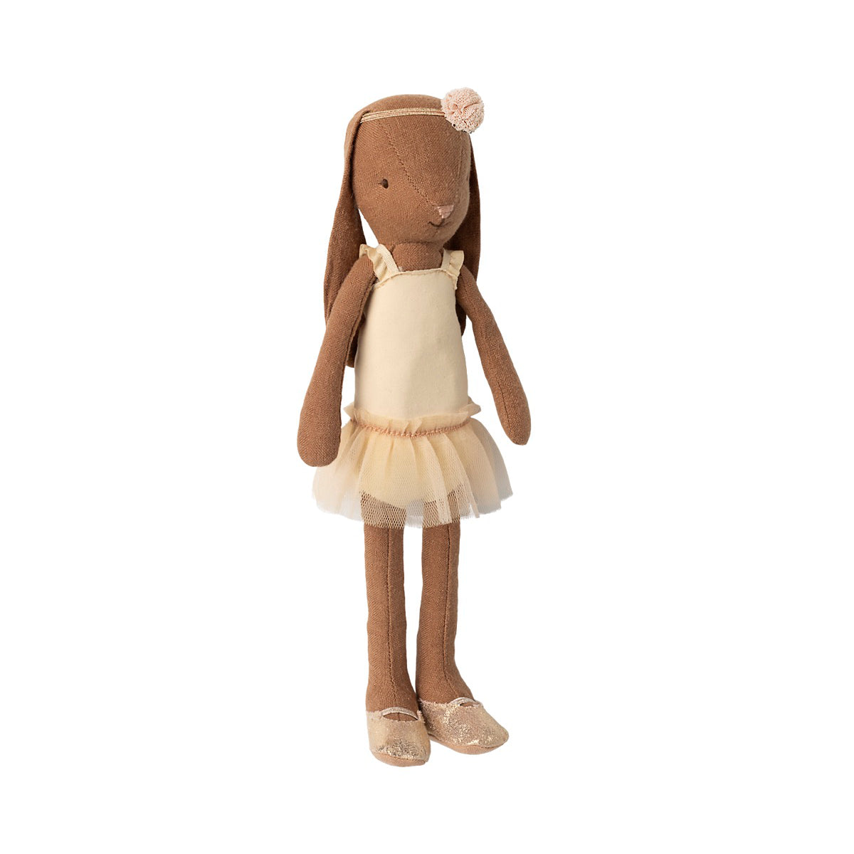 Coniglio Bunny, Taglia 2 - Tuta e gonna da ballerina panna
