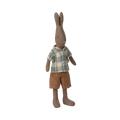 Coniglio Rabbit marrone, Taglia 2 - Camicia e pantaloncini