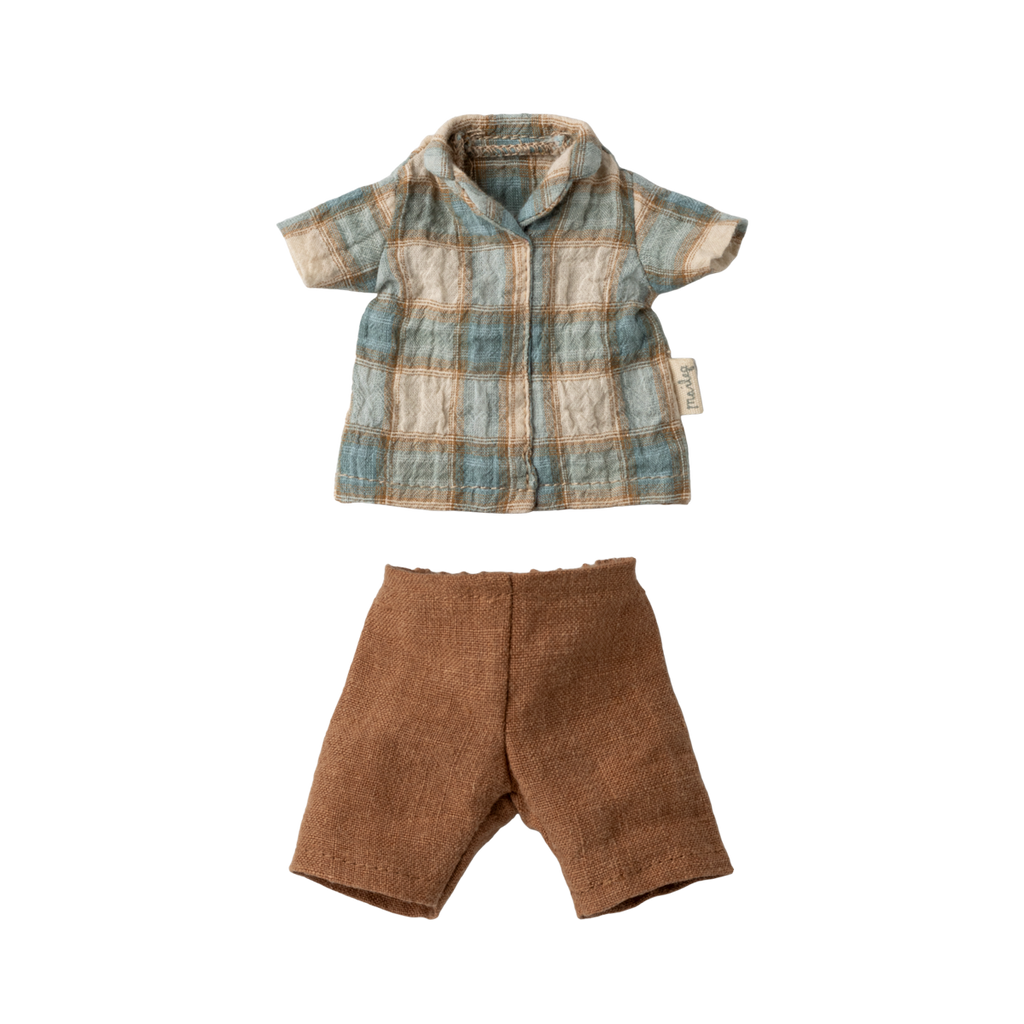 Vestiti per conigli, Taglia 2 - Camicia e pantaloncini