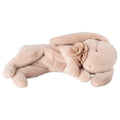 Sleeping Bunny Plush Toy, Small - Powder