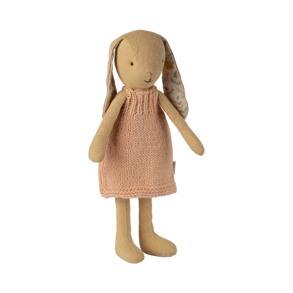 Coniglio Bunny giallo, Taglia 1 - Abito a maglia
