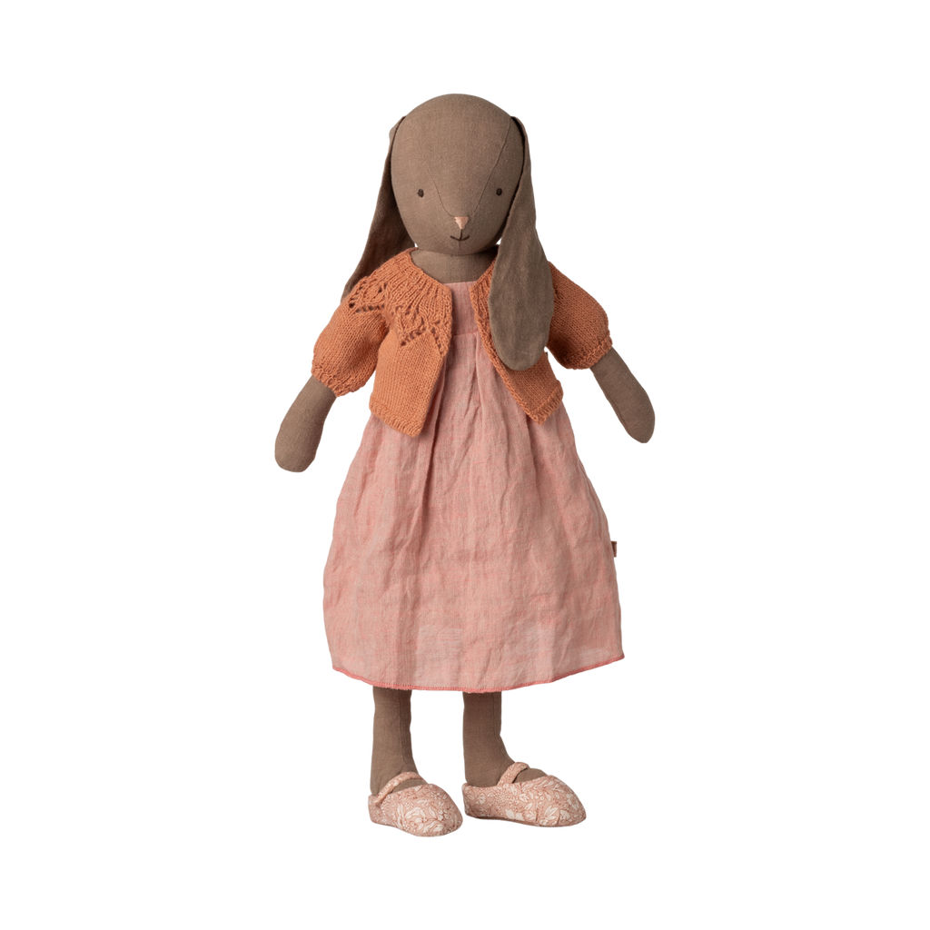 Vestiti per conigli, Taglia 4 - Cardigan, Rosa vintage