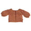 Vestiti per conigli, Taglia 4 - Cardigan, Rosa vintage
