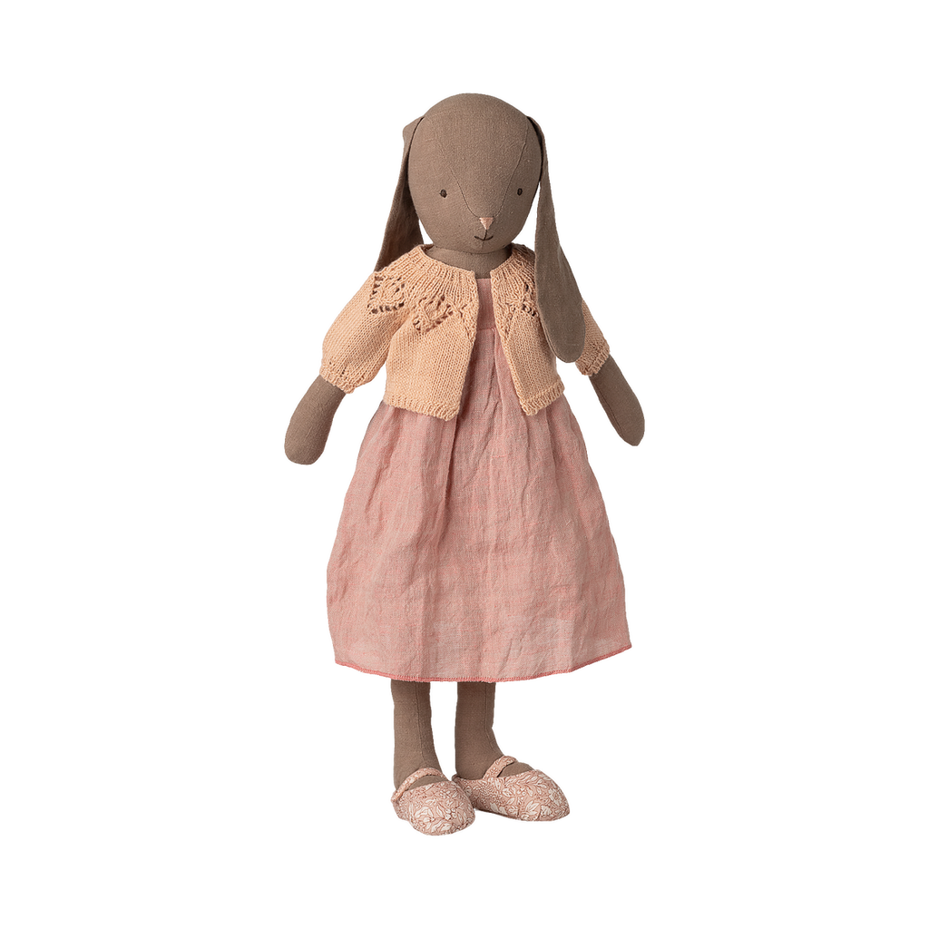 Vestiti per conigli, Taglia 4 - Cardigan, Rosa chiaro