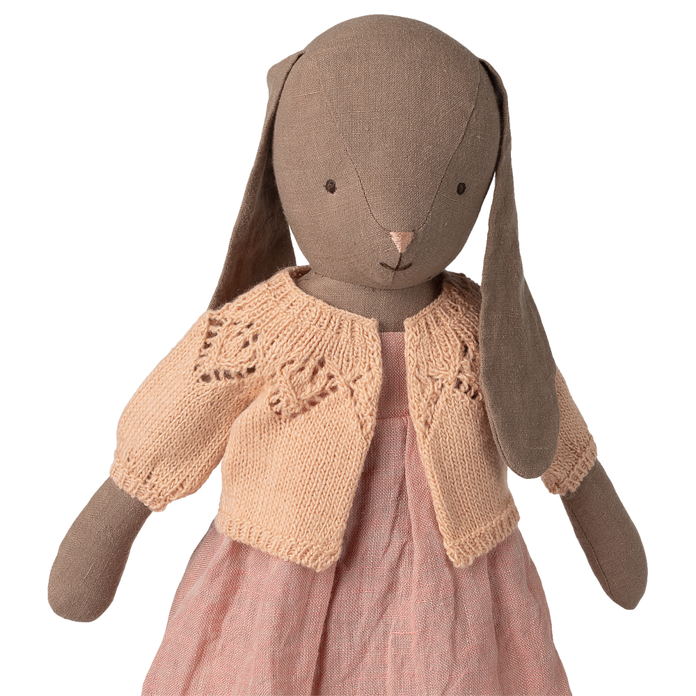Vestiti per conigli, Taglia 4 - Cardigan, Rosa chiaro