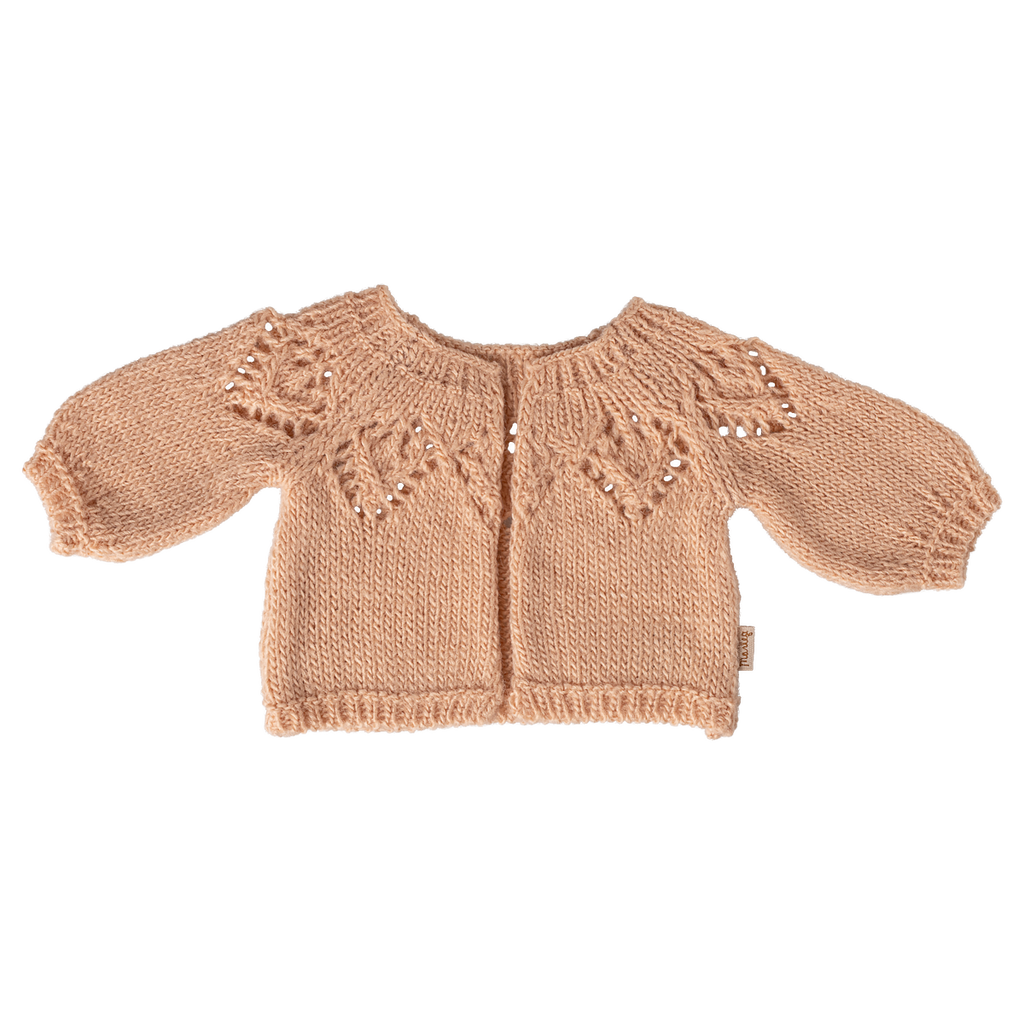 Vestiti per conigli, Taglia 4 - Cardigan, Rosa chiaro