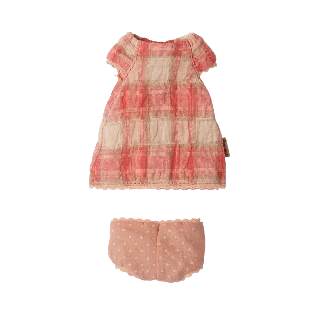 Vestiti per orsacchiotto Teddy Junior, Abito corallo
