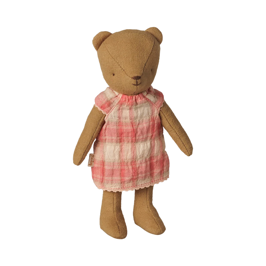 Vestiti per orsacchiotto Teddy Junior, Abito corallo