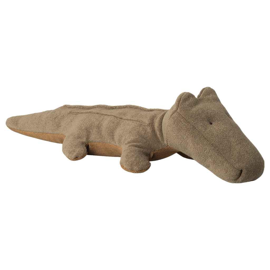Safari friends, Crocodile, Medium - Green olive