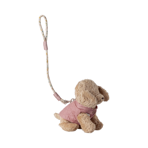 Accessoires pour chiot Puppy, Harnais et laisse - Rose