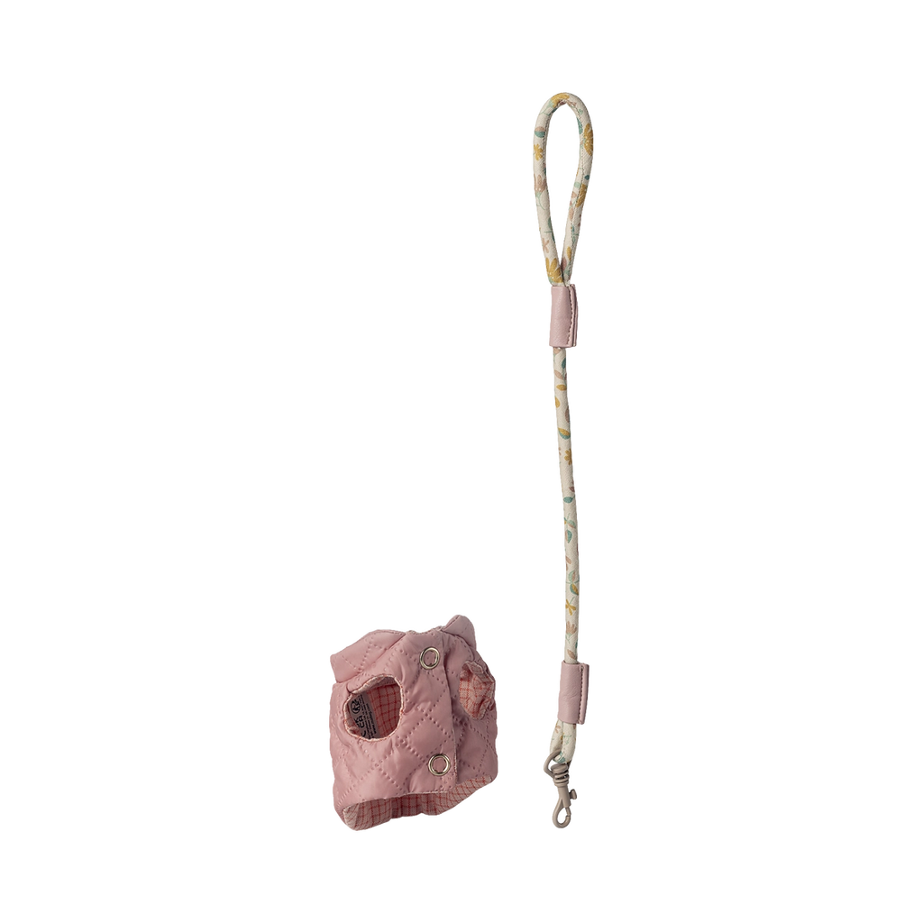 Pet supply, Harness and leash - Rose