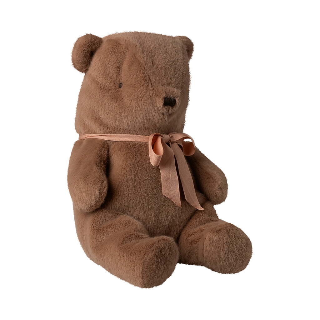 Teddy bear plush, Medium - Soft brown
