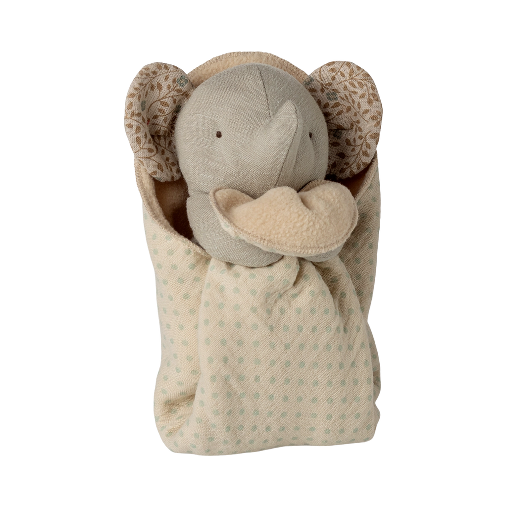 Doudou mini elefante grigio, Lullaby friends