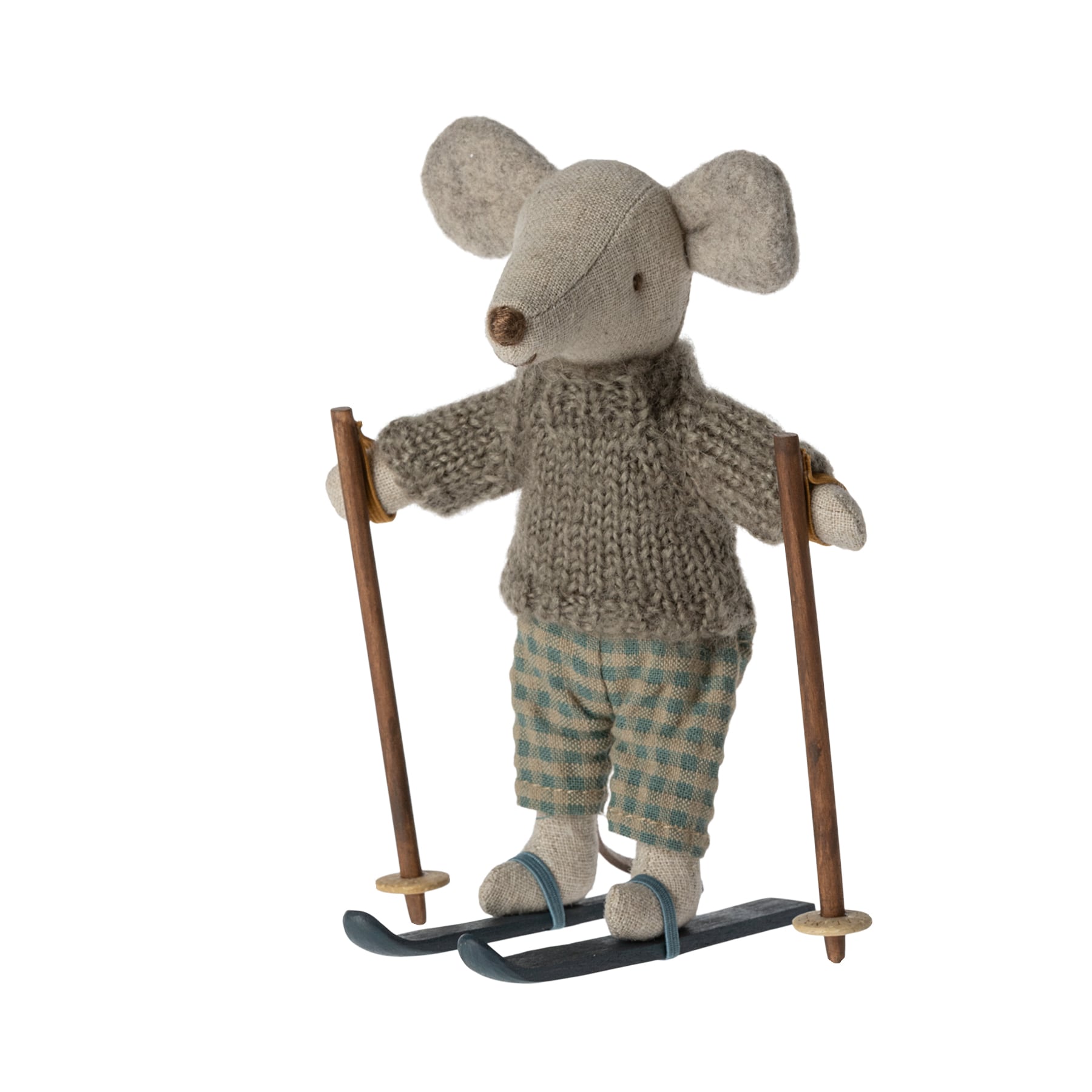 Maileg | Topo d'inverno con sci, Big brother mouse