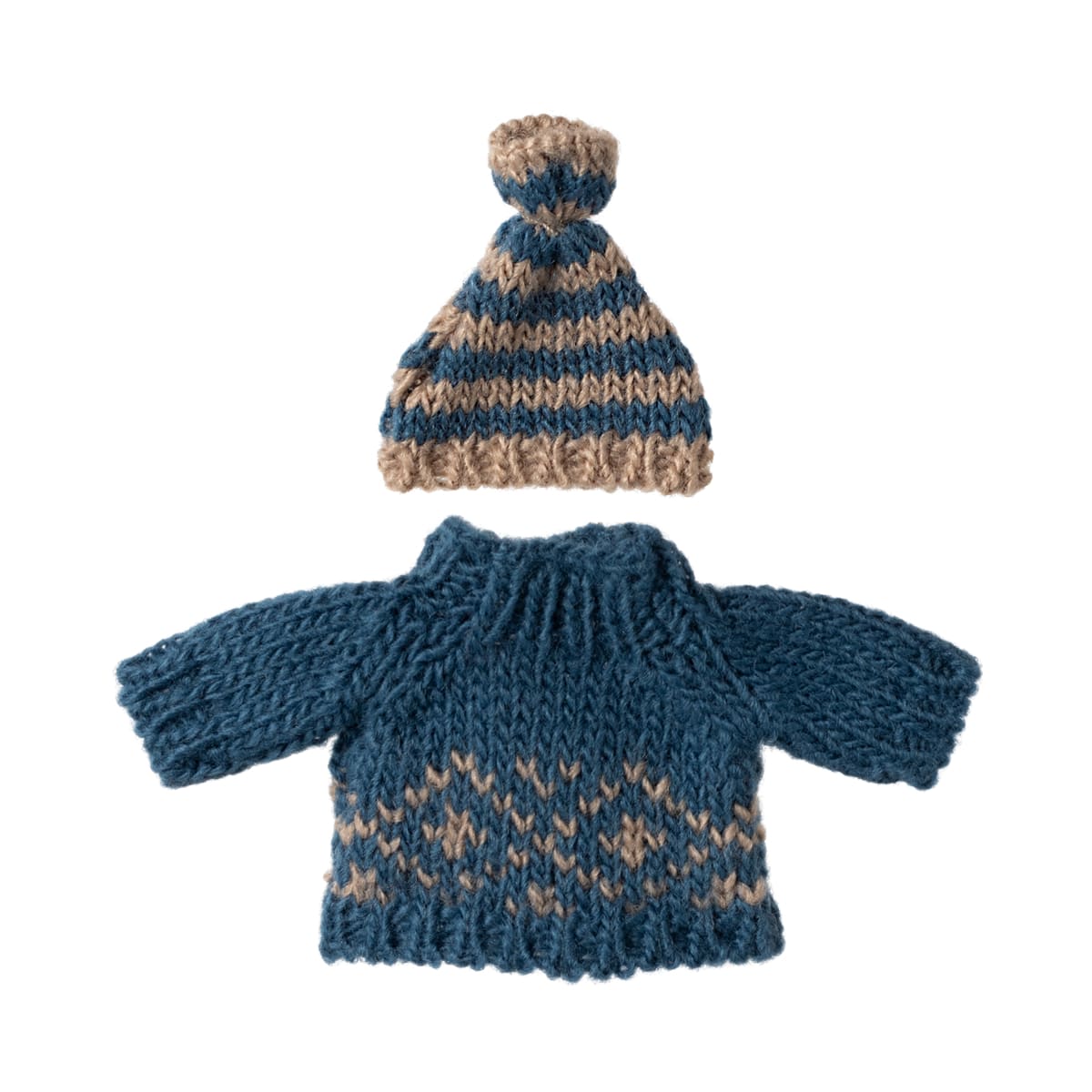 Clothes for daddy mouse, Sweater and hat