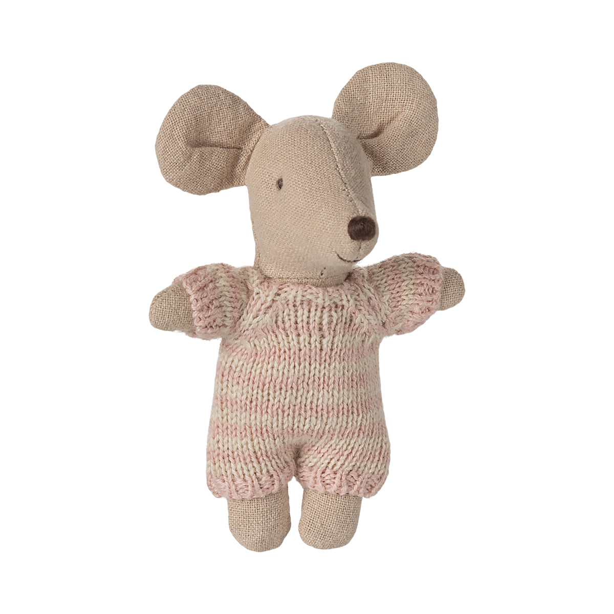 Topo bebè e culla – Rosa