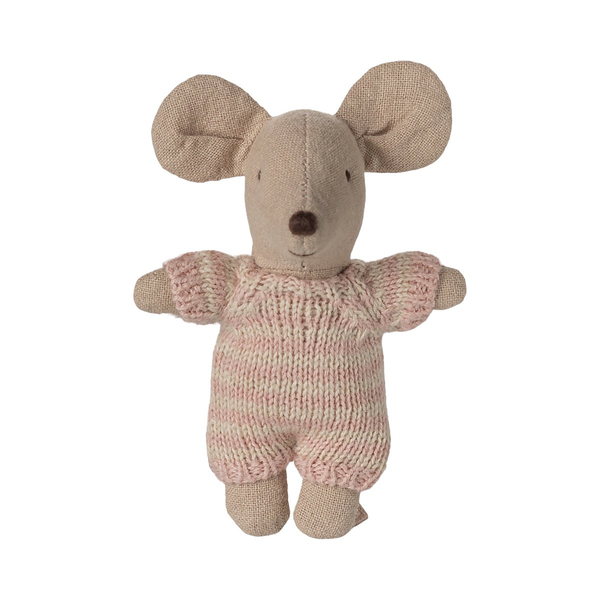 Topo bebè e culla – Rosa