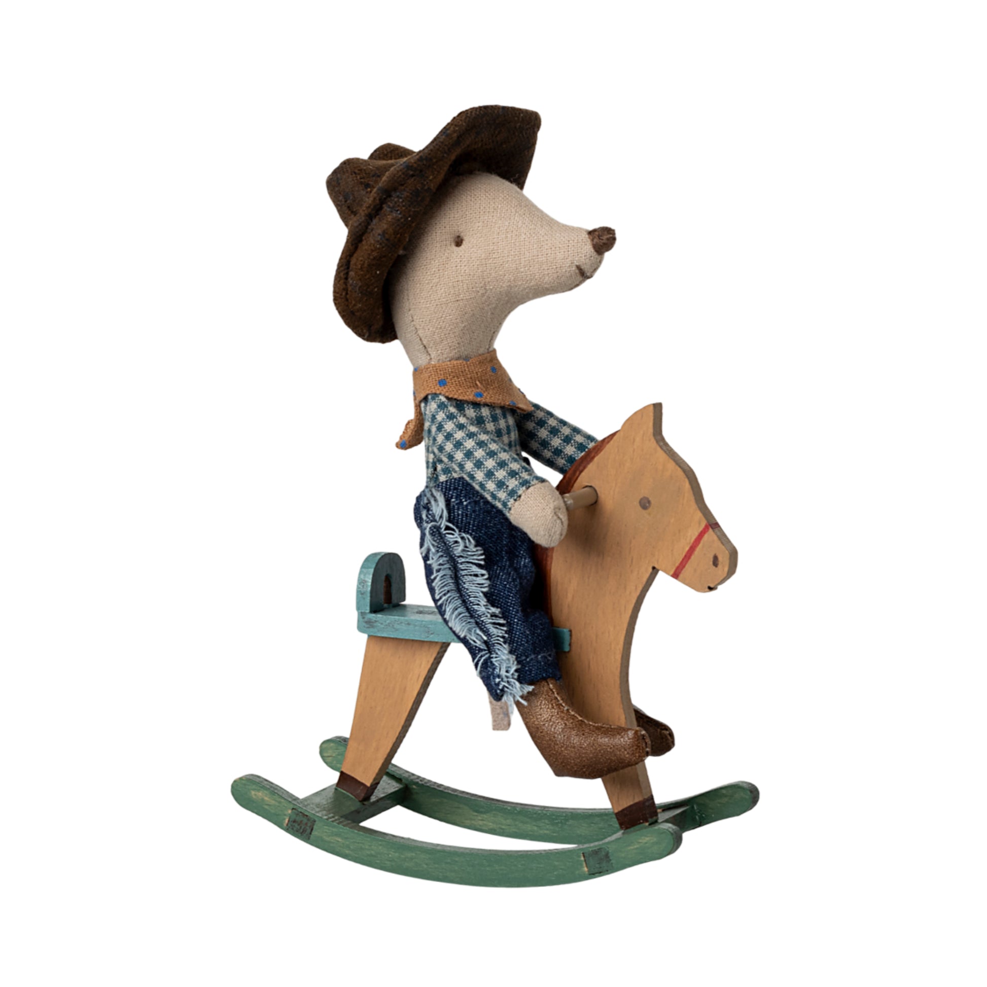 Topo cowboy con cavallo a dondolo, Fratellino