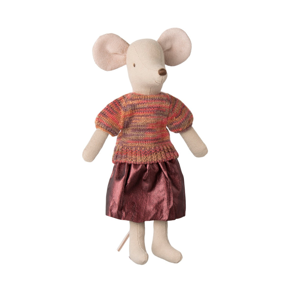 Clothes for Mouse Mom, Shiny Pink Skirt and Blouse