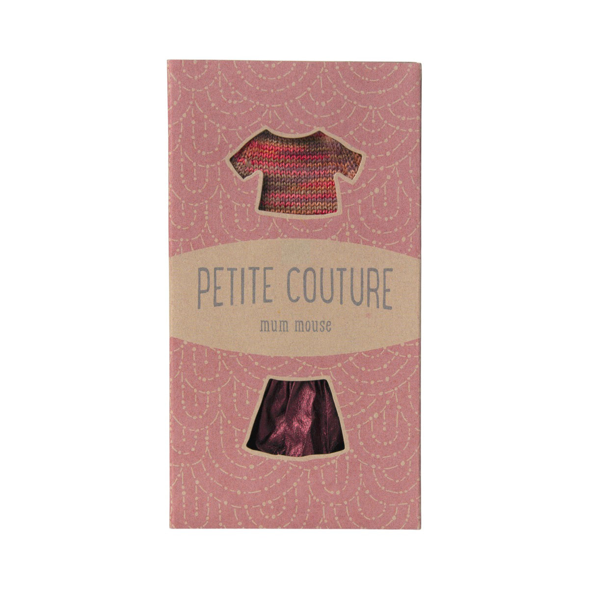 Clothes for Mouse Mom, Shiny Pink Skirt and Blouse