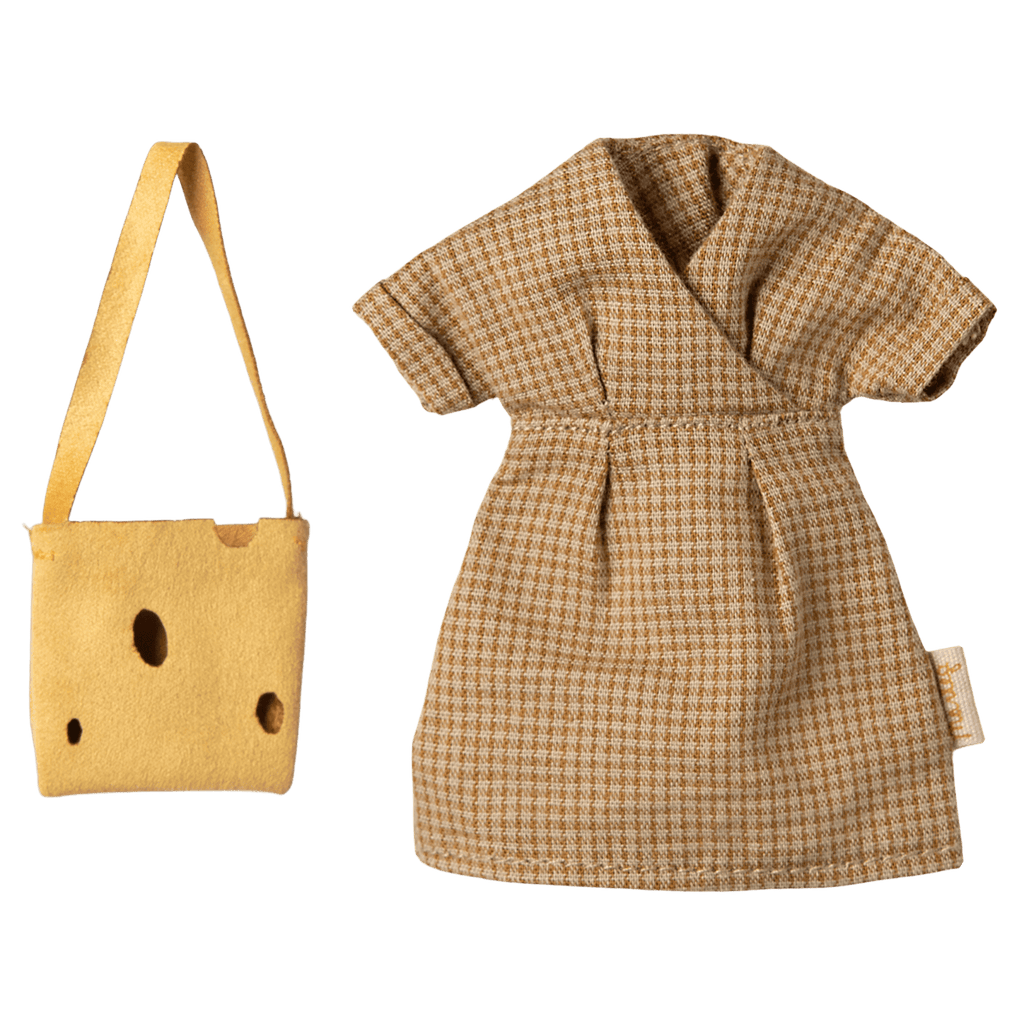 Clothes for Mouse Mom, Dress and Bag